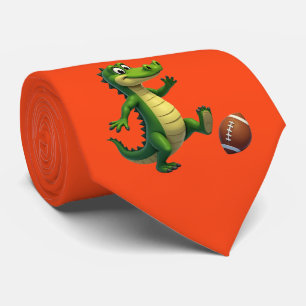 Cravate Équipe De Gators Avec Football