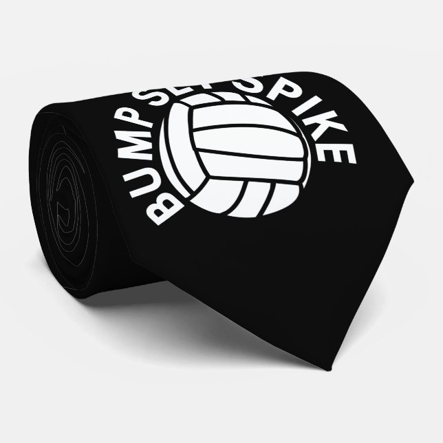 Cravate Équipe de volley-ball de pointe (Roulé)