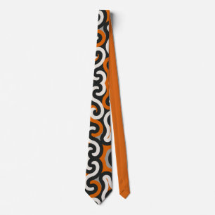 Cravate Équipe Orange (personnaliser)