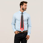 Cravate Érable canadien sur le papier blanc rouge<br><div class="desc">Pour toi,  cet homme. Le POUVOIR est dans le rouge. Prenez le contrôle - prenez le pouvoir et dites-leur qui est cet homme !</div>