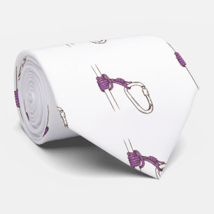 Cravate Escalade rock noeud et corde Prusik