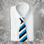 Cravate Estonie Cravates, mode Estonien Drapeau<br><div class="desc">Cravate : Patriotique estonienne mode et estonienne design d'entreprise - amour mon pays,  l'usure de bureau,  voyages,  patriotes nationaux / fans de sports</div>