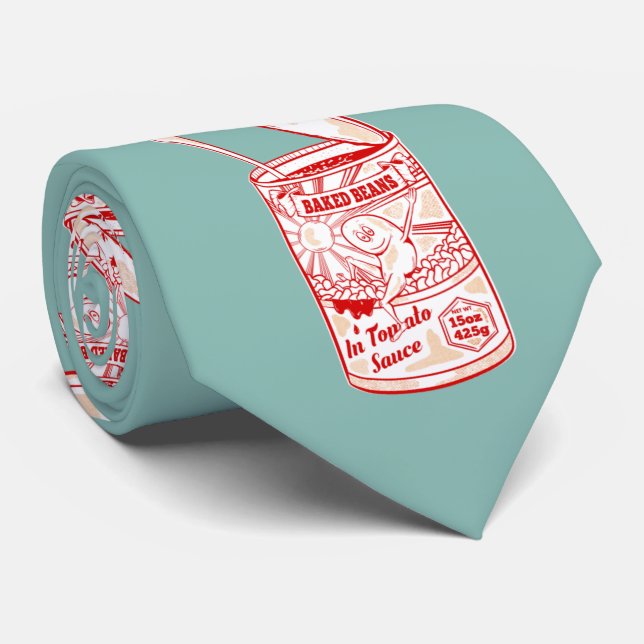 Cravate Étain de haricots à la sauce tomate (Roulé)