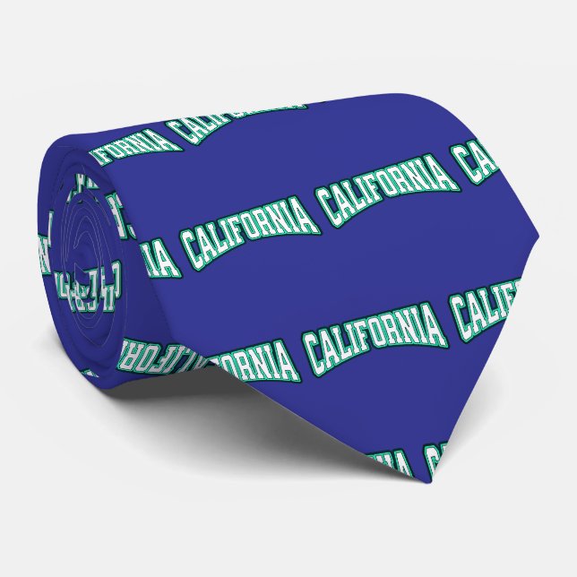 Cravate État de Californie CouTie (Roulé)