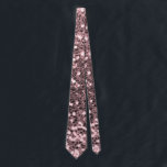 Cravate Étincelles roses de parties scintillantes de Faux<br><div class="desc">Grandes parties scintillantes roses fascinantes de faux d'or.
NOTEZ SVP :  Ce sont les graphiques imprimés par appartement - aucunes pièces augmentées.</div>