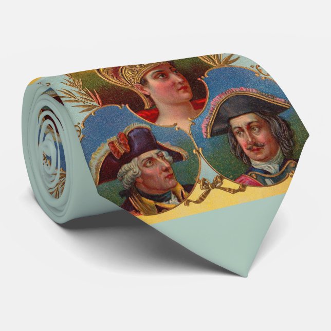 Cravate étiquette de boîte à cigares César - Kaiser - Tsar (Roulé)