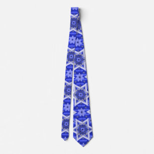 Cravate Étoile Bleue