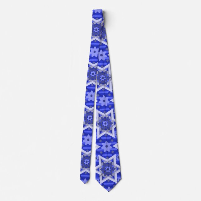 Cravate Étoile Bleue (Dos)