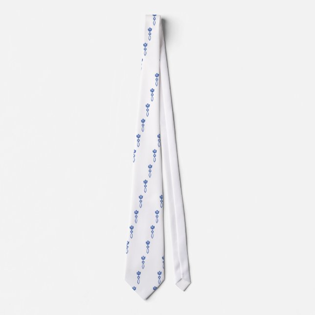 Cravate Étoile Ichthys d'ETRT Menorah (Devant)