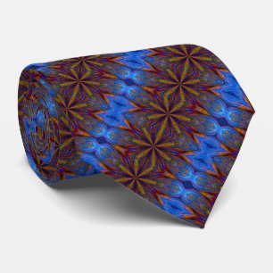 Cravate Étoiles colorées Conception abstraite