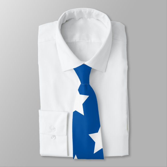 Cravate Étoiles du drapeau américain (Attaché)