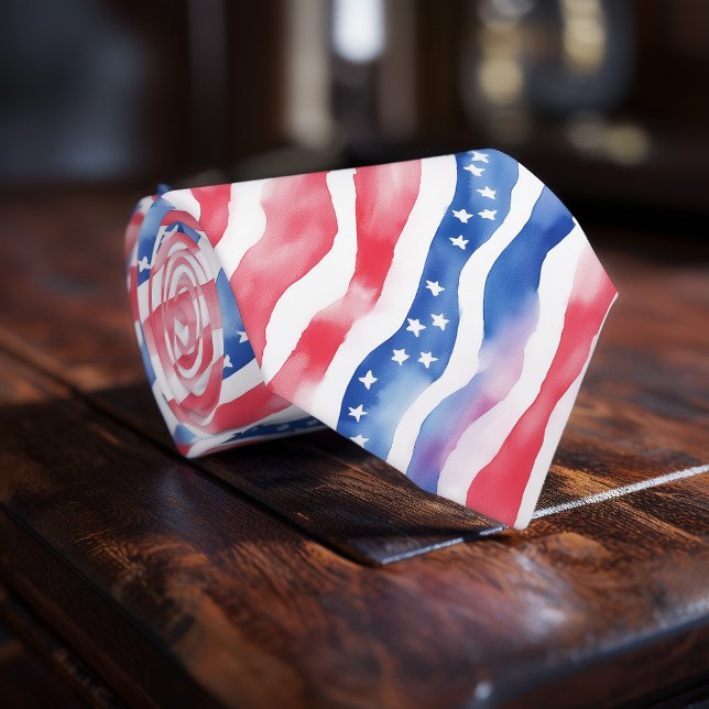 Cravate Étoiles et bandes (Créateur téléchargé)