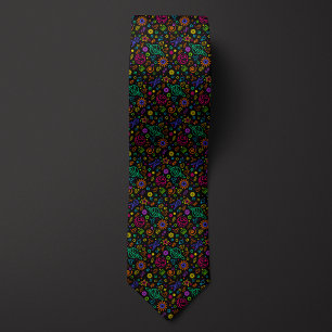 Cravate Étoiles et planètes d'astronomie noire