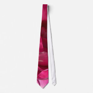 Cravate étroite de rose de rose