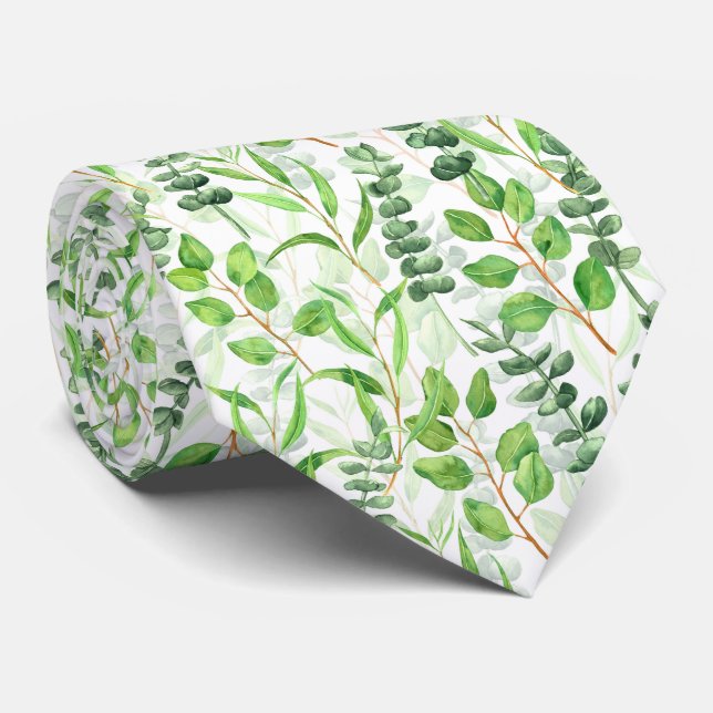 Cravate Eucalyptus (Roulé)