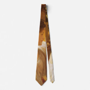 Cravate Eucharis - Fille avec un panier de fruits de Leigh