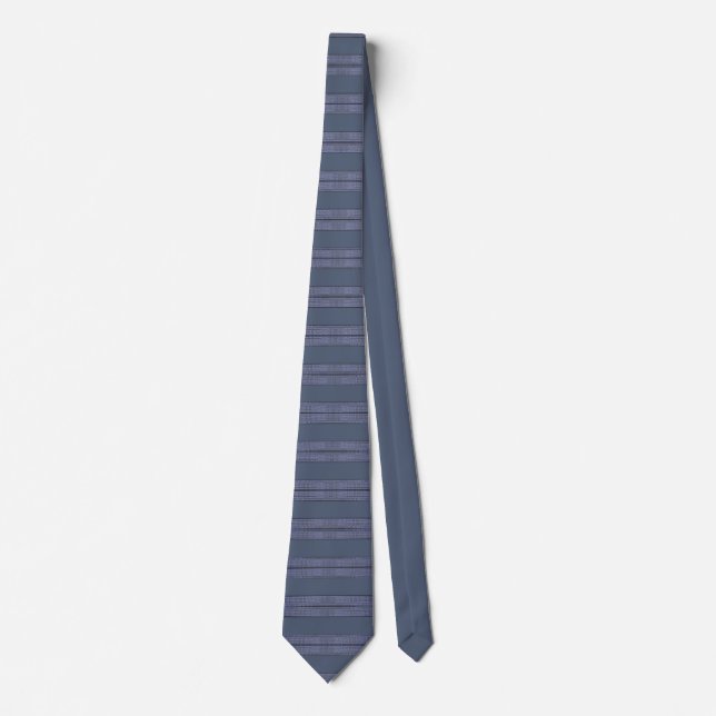 Cravate Executive Striped Blue II (Devant)