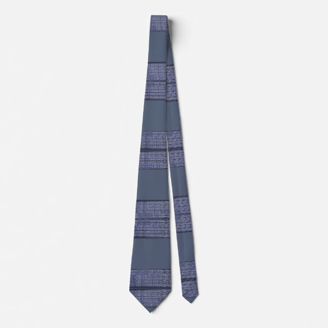 Cravate Executive Strited Blue II (Devant)