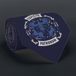 Cravate Expecto Patronum Vintage Silhouette Graphic<br><div class="desc">Channel the power of light with this bold Expecto Patronum design, inspired by one of the most iconic spells in the wizarding world. Featuring a striking crest-style composition with majestic Patronus forms, lightning bolt accents, feathers, and sparkling magical details, this artwork captures the strength and protection embodied by the Patronus...</div>