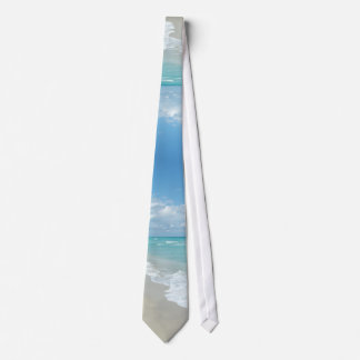 Cravate Extreme Relaxation Plage Vue Sable blanc