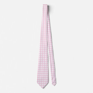Cravate F & L Gingham Rose