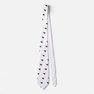 Cravate Faire du surf des neiges