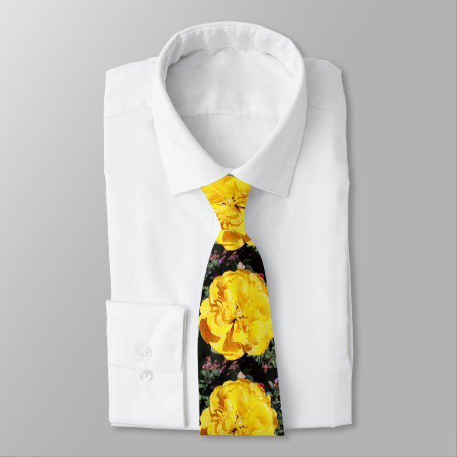 Cravate Falln Sunshine Floral (Attaché)