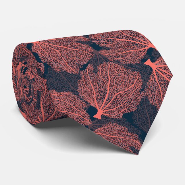 Cravate Fan côlon vivant (Roulé)