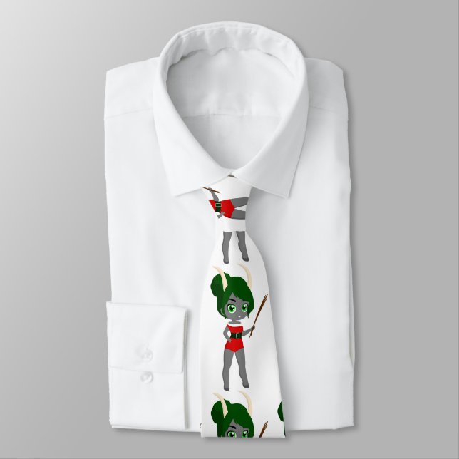 Cravate femelle krampus (Attaché)