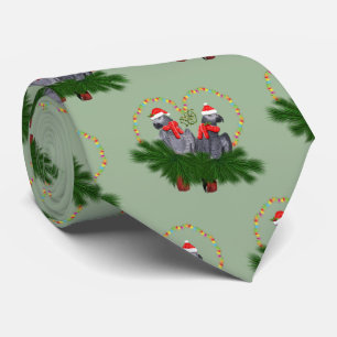 Cravate Festive Featherballs (Vert clair)