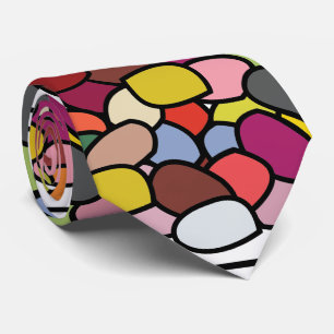 Cravate Fête aux Jelly Bean Colorés