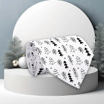 Cravate Fête de Noël Black White Tree<br><div class="desc">Cette conception peut être personnalisée en choisissant l'option Modifier la conception. Vous pouvez également transférer sur d'autres objets. Contactez-moi à l'adresse colorflowcreations@gmail.com ou utilisez l'option conversation en haut de la page si vous souhaitez avoir cette conception sur un autre produit ou avez besoin d'aide. Voir d'autres de mes dessins ou...</div>