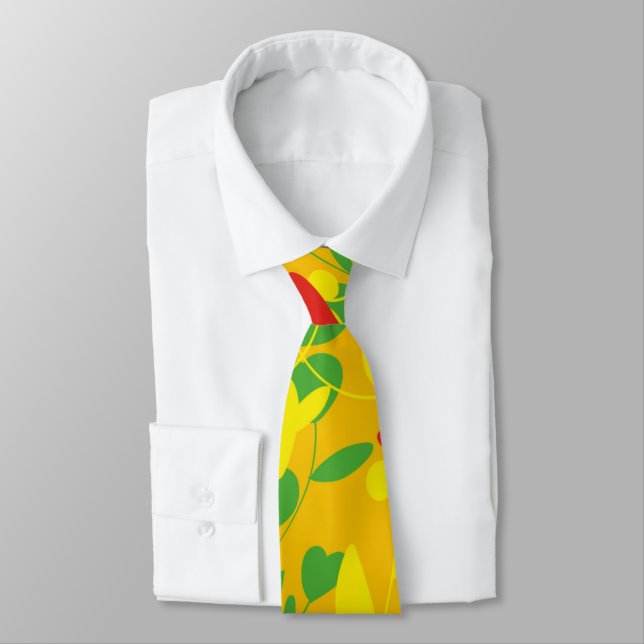 Cravate feuille (Attaché)