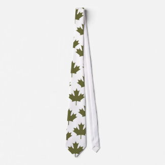 Cravate feuille d'érable