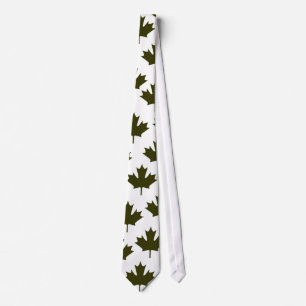Cravate feuille d'érable
