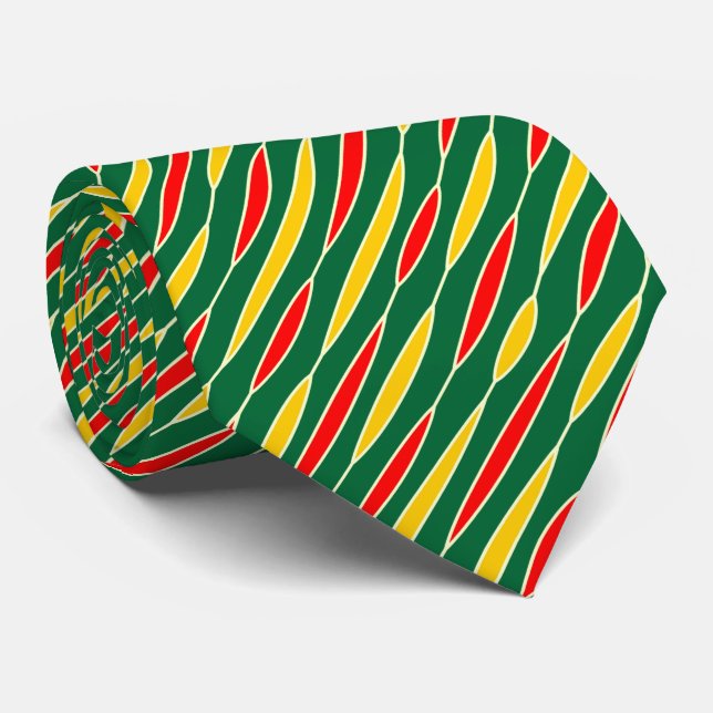 Cravate Feuille linéaire 02v2 (diagonale) (Roulé)