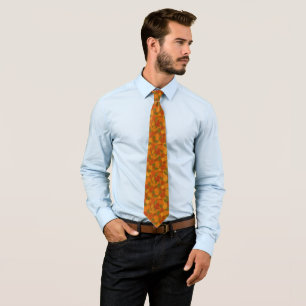 Cravate Feuilles de style automnal classique
