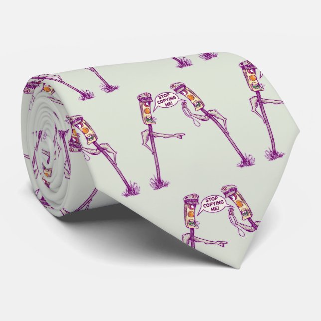 Cravate Feux de circulation amusants (Roulé)