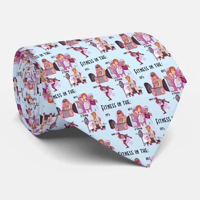 Cravate Fitness Blue Necktie (Roulé)