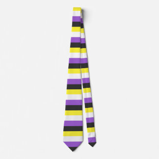 Cravate Flag non-binaire