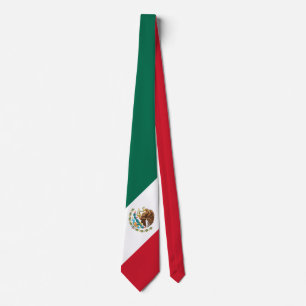 Cravate Flag of Mexico