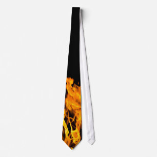 Cravate Flamme