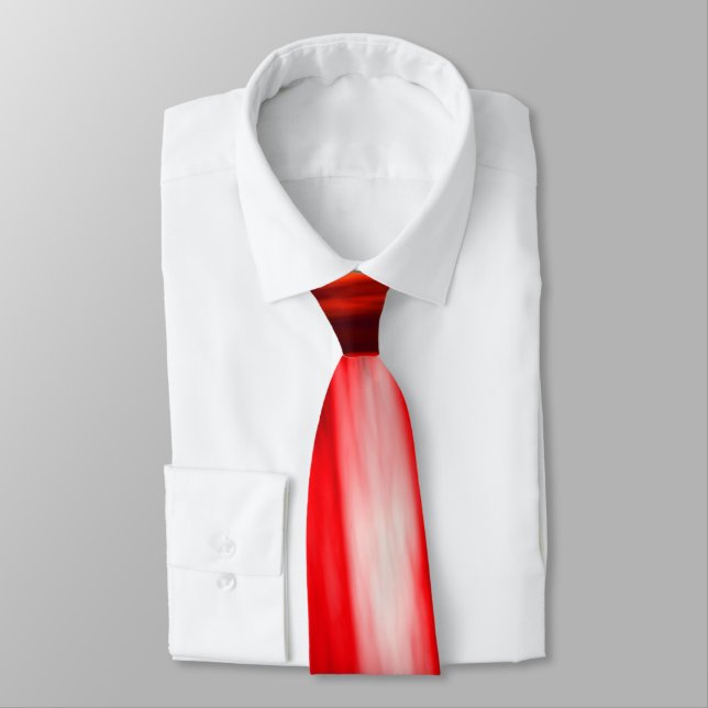 Cravate Flamme Abstraite (Attaché)