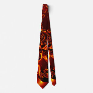 Cravate Flamme fractale