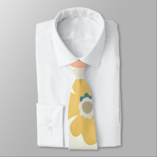 Cravate Fleur bohème florale personnalisée – Mode élégante