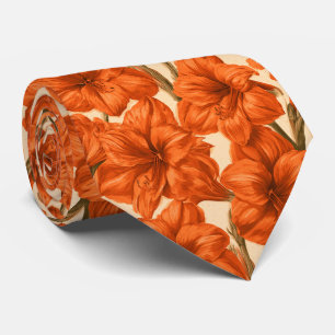 Cravate Fleur d'Amaryllis Costume de Monsieur