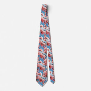 Cravate Fleur de cerise d'Anime