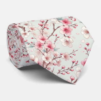 Cravate Fleur de Cerisier