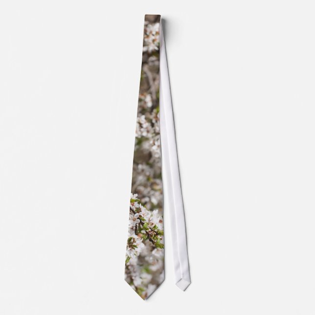 Cravate Fleur de cerisier (Devant)