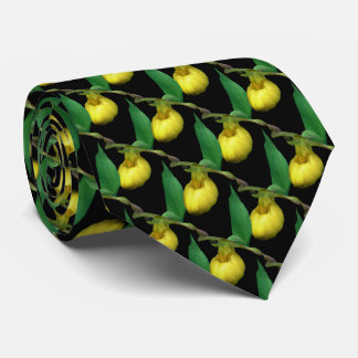 Cravate Fleur de Chaussure Lady Jaune Nature